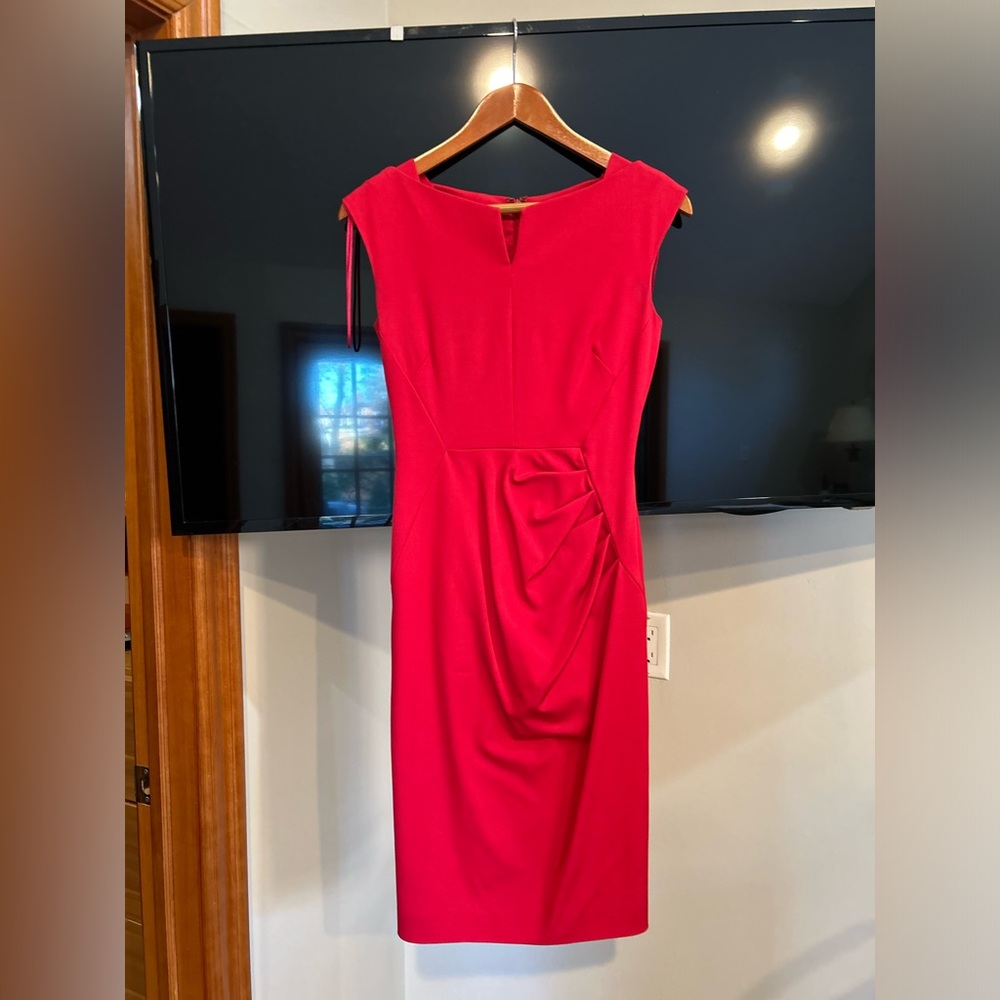 LK Bennet red dress